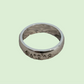 Anillo Plateado con Simbolos Para Atraer Dinero